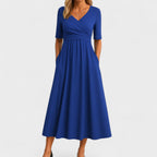 Phoebe – Elegant Midi Klänning
