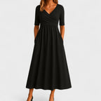 Phoebe – Elegant Midi Klänning