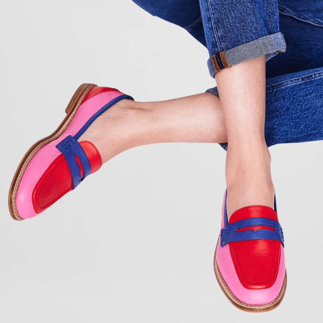 Martine | Färgstarka loafers