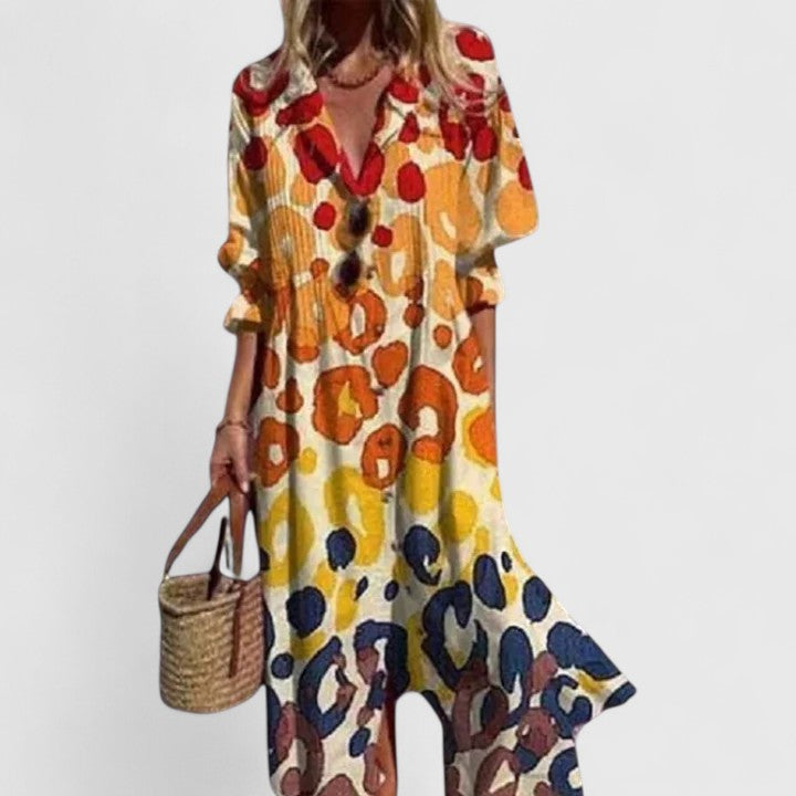 Paula – Elegant Boho Klänning