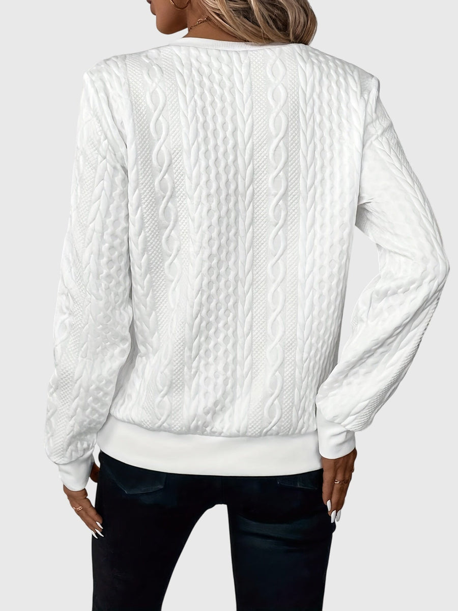 Nora – Med dragkedja blus