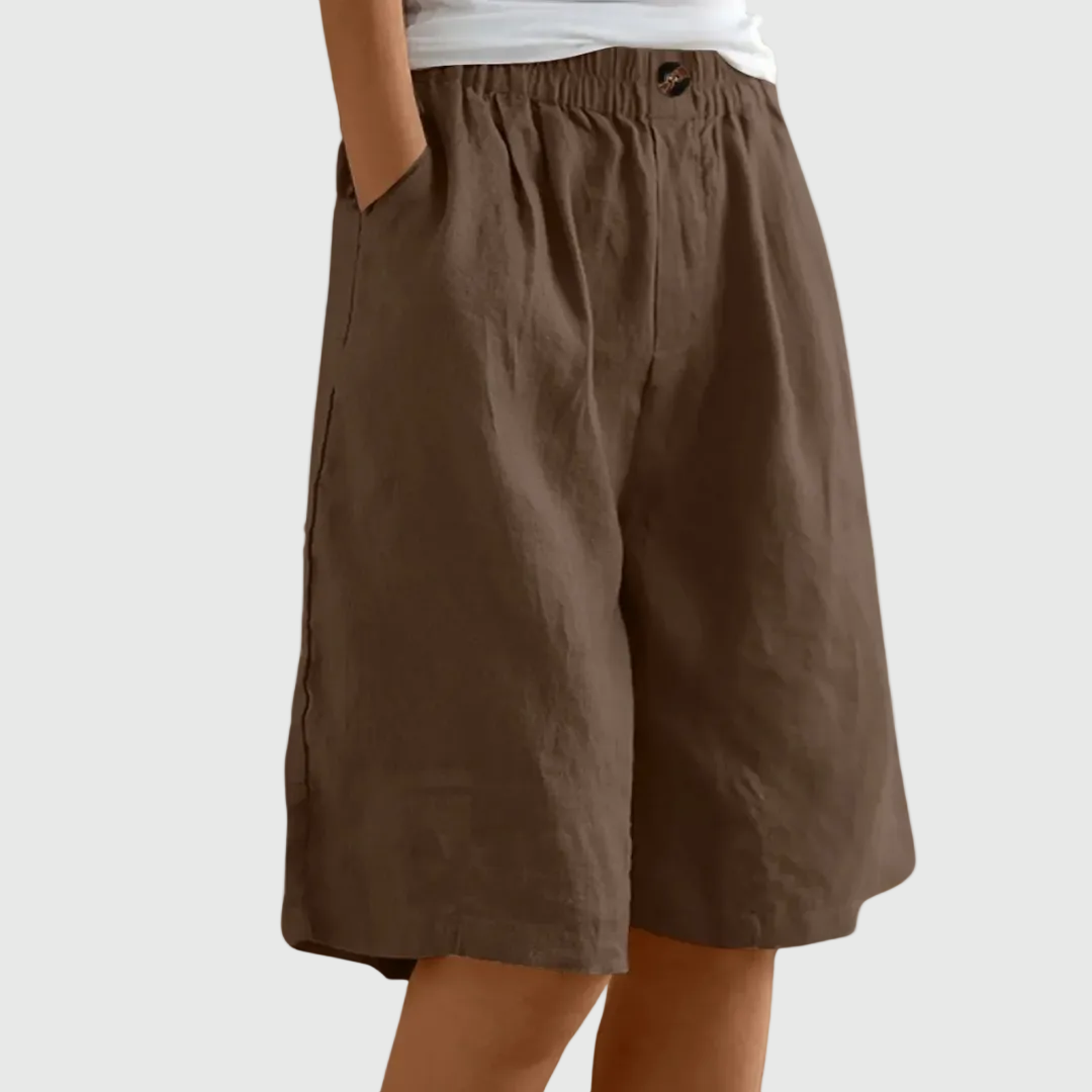 Marie | Vida shorts med resårmidja