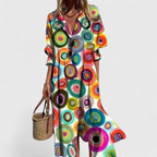 Paula – Elegant Boho Klänning