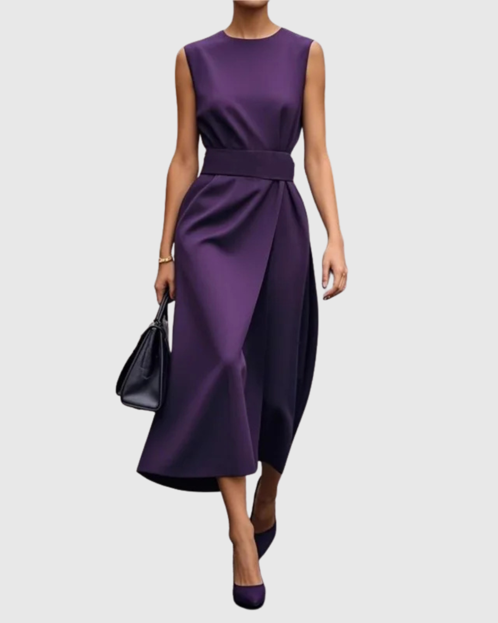 Clarimond – Elegant Rundhals Klänning