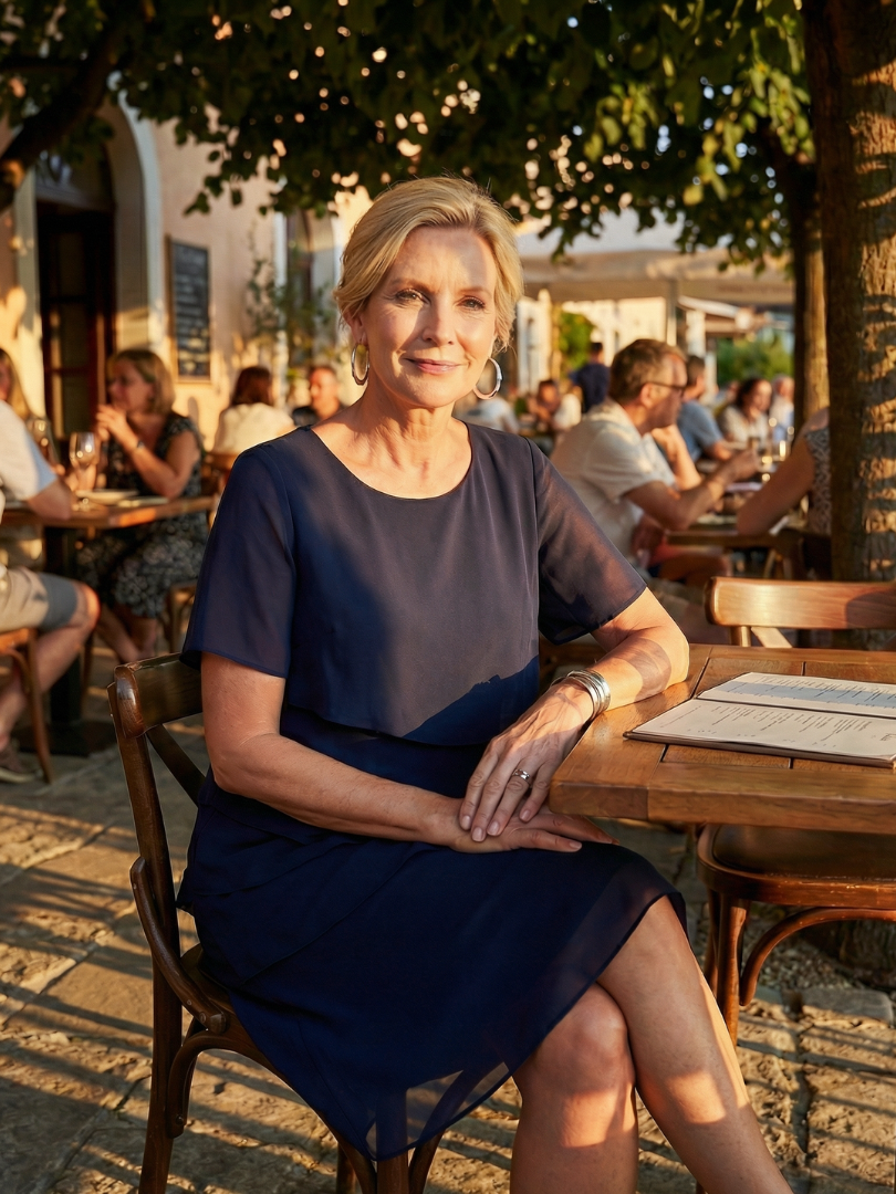 Camille | Mjuk midiklänning
