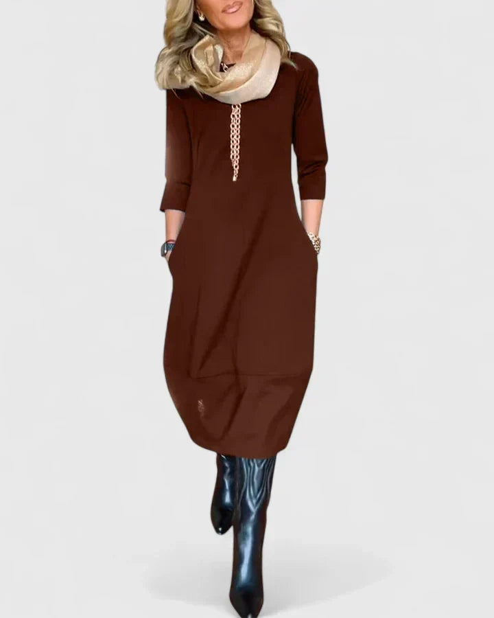 Danyshka – Elegant Midi Klänning