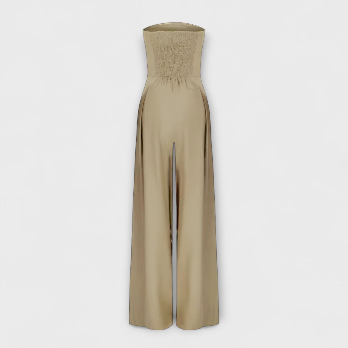 Eva – elegant axelbandslös jumpsuit