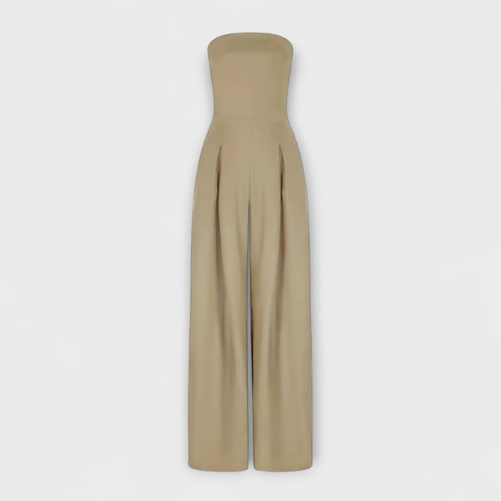 Eva – elegant axelbandslös jumpsuit