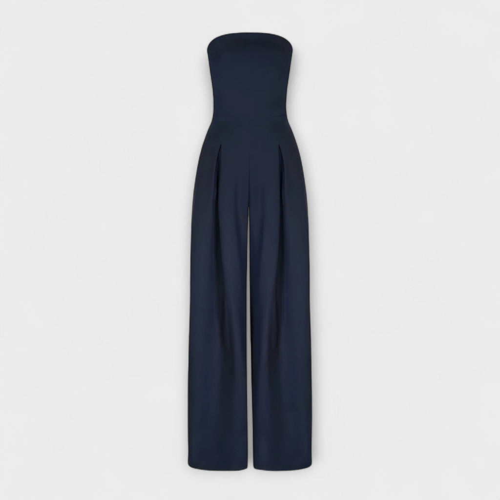 Eva – elegant axelbandslös jumpsuit