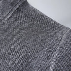 Stickad ullcardigan för herr