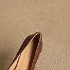 Amélie | Fyrkantiga pumps i läder