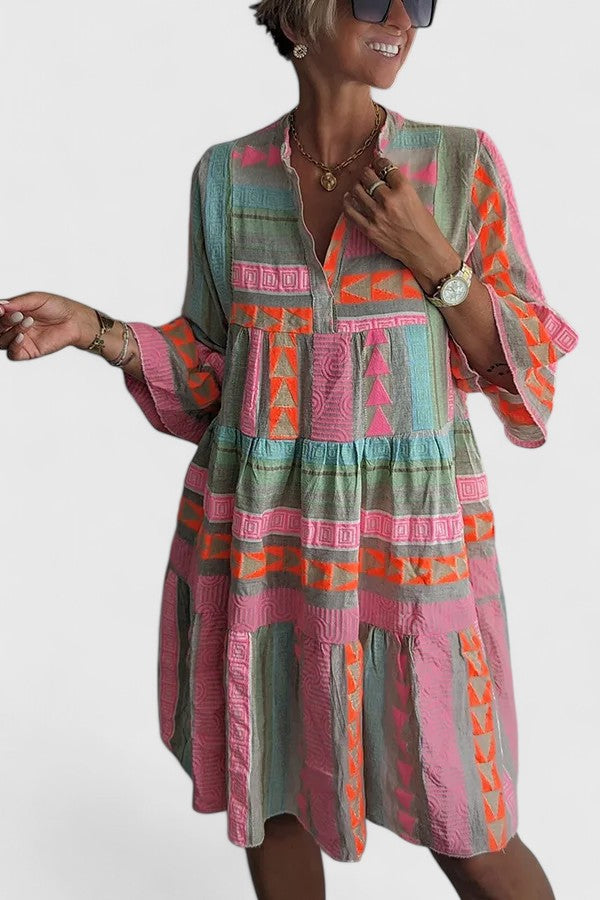 Gisara – Bekväm Boho Klänning
