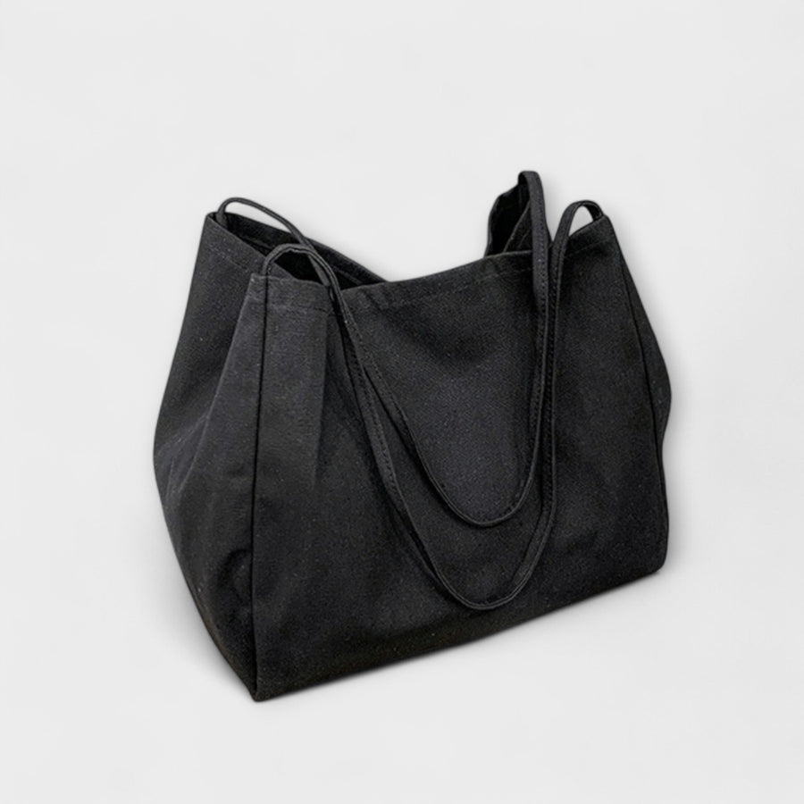 Olivia – Högkvalitativ Stor Canvas Shopper Väska