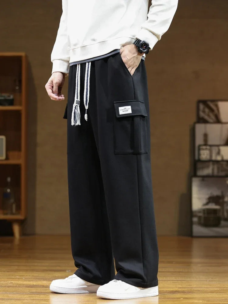 Fodrade cargobyxor i fleece