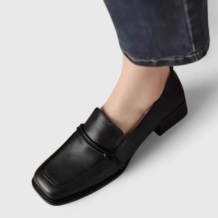 Michèle | Loafers med fyrkantig tå