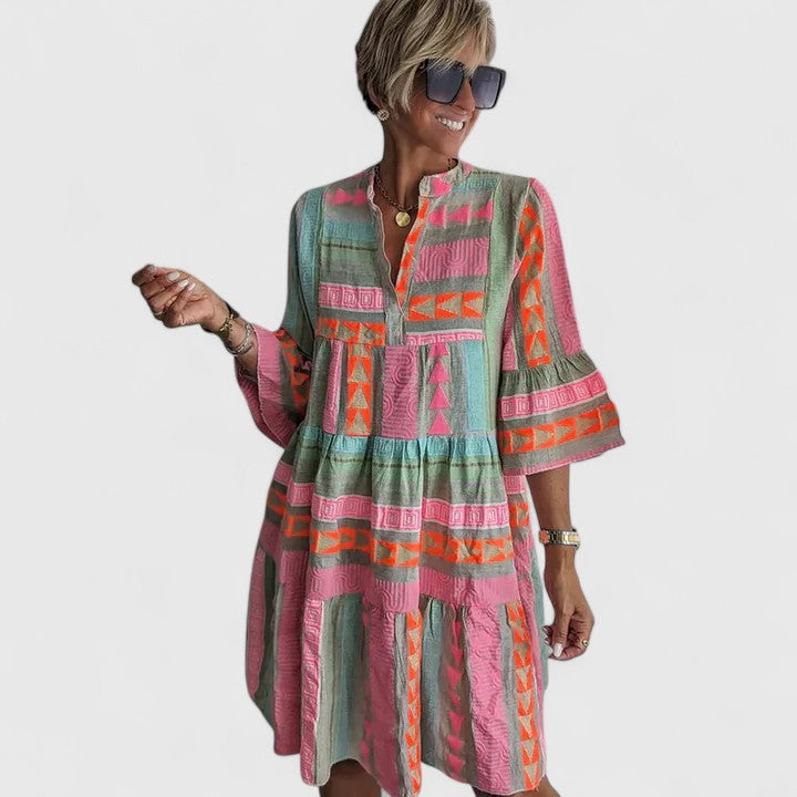 Gisara – Bekväm Boho Klänning