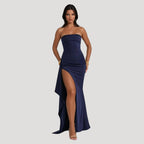 Emma – Kvinnors Bröllopsgäst Strapless Maxi Klänning