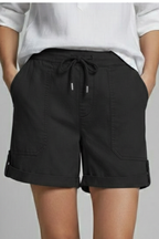 Jasmine – Damens Casual Shorts med Dragsko och Fickor