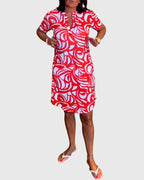 Elle – Smickrande Avenue Walk Klänning