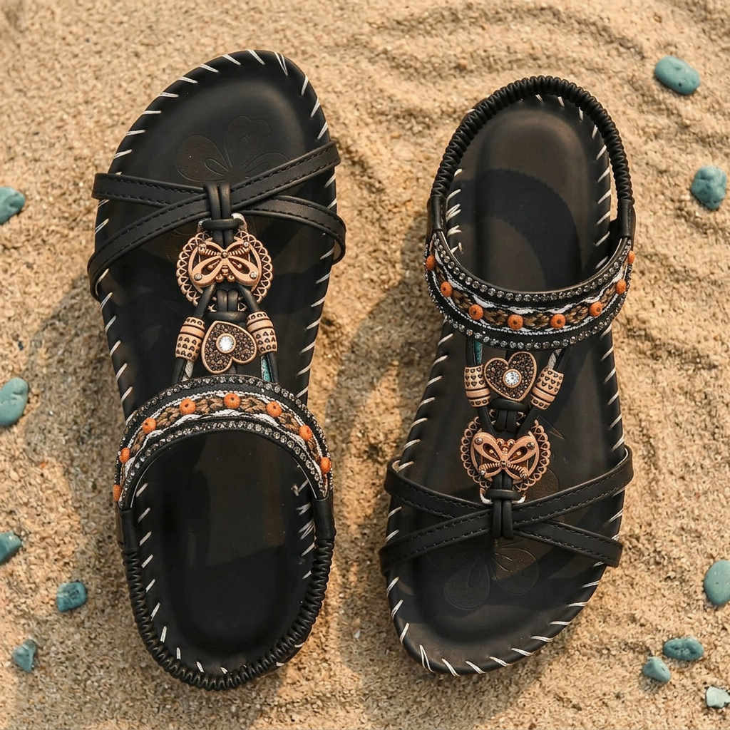 Élina | Bohemiska bekväma sandaler