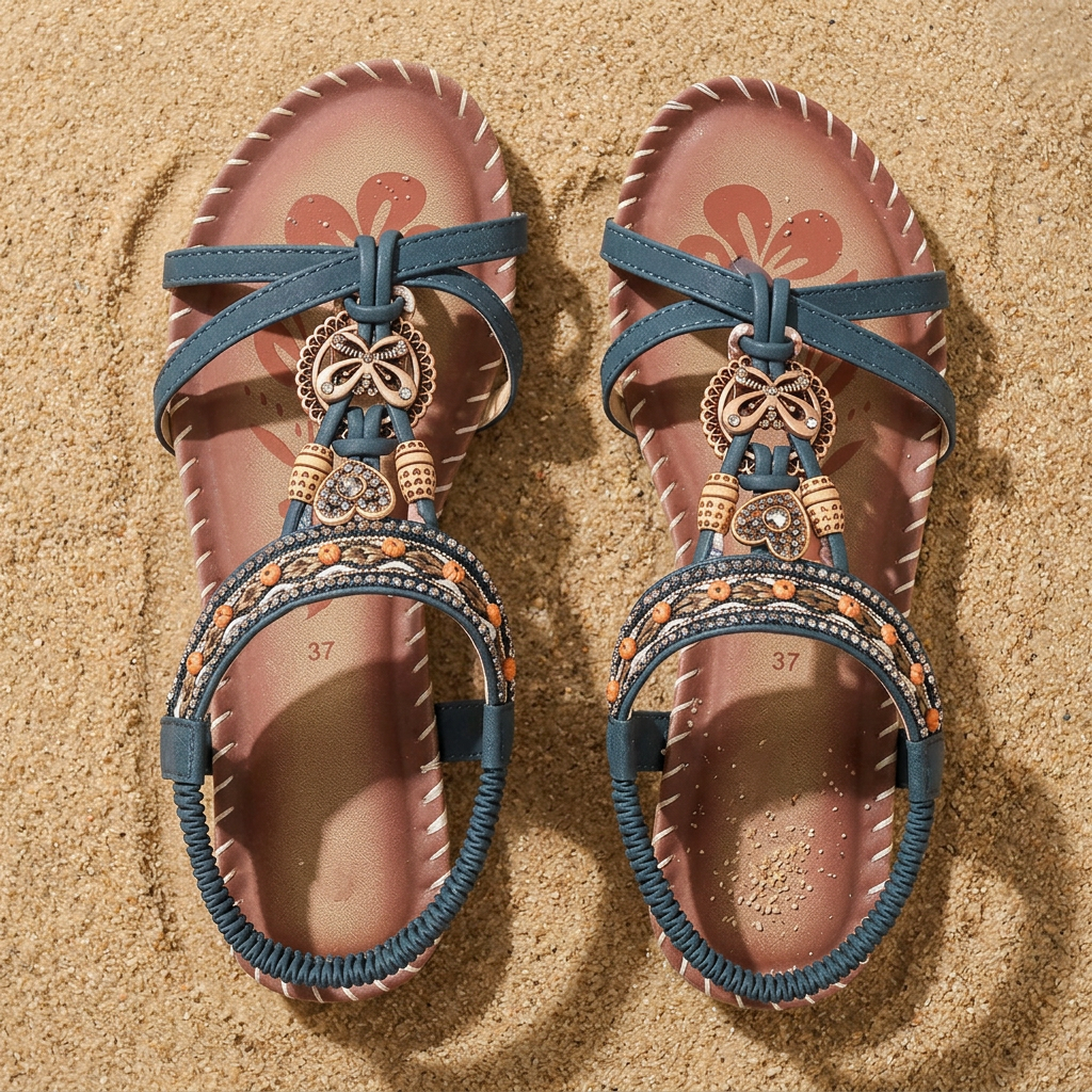 Élina | Bohemiska bekväma sandaler