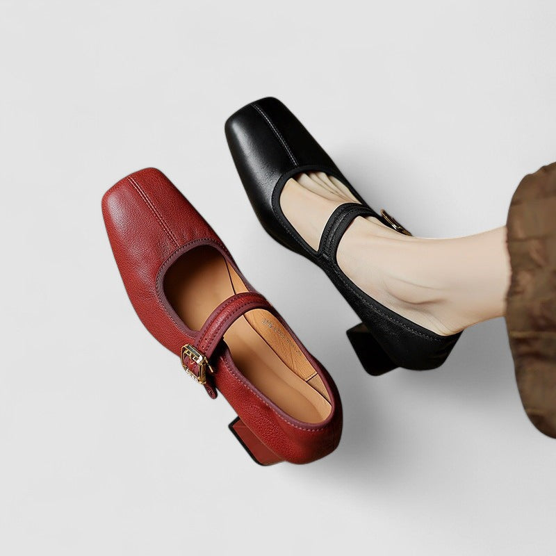 Catherine | Eleganta Mary Janes med klack