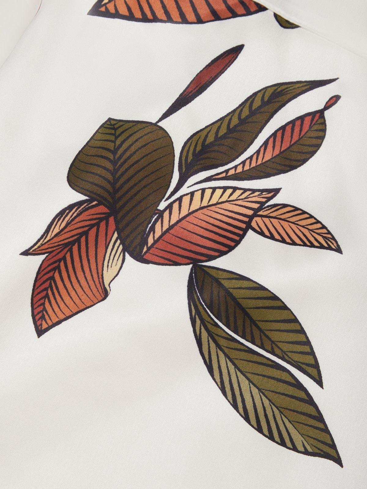 Chloe – Midi Wrap Klänning V-Hals Blommönster